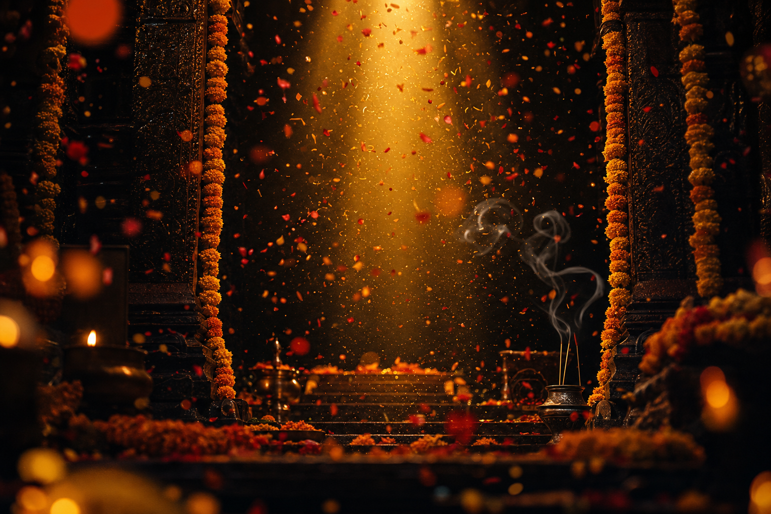 Festive atmosphere